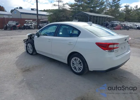 2018 Subaru Impreza 2.0I Premium z USA, uszkodzony, nr VIN 4S3GKAD66J3623569